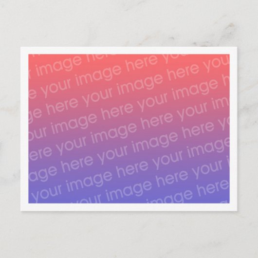 Carte Postale Simple 0,2 pouce tout autour du Modèle frontière b (Devant)