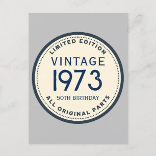 CARTE POSTALE SIMPLE ANNIVERSAIRE PERSONNALISÉ