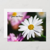 Carte postale simple blanc (Devant / Derrière)