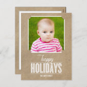 Carte postale simple Carte photo de vacances (Devant / Derrière)