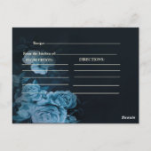 Carte Postale Simple Chic Cadre Géométrique Doré Enterrement de (Dos)