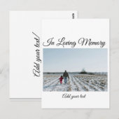 Carte Postale simple coloré minimal souvenir sympathique (Devant / Derrière)