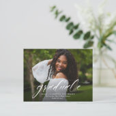 Carte postale simple de l'invitation de remise de  (Debout devant)