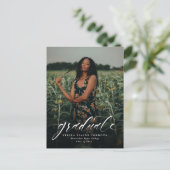 Carte postale simple de l'invitation de remise de  (Debout devant)