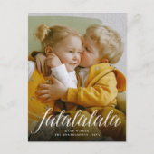 Carte postale simple de photo de vacances de (Devant)