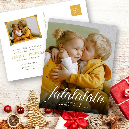 Carte postale simple de photo de vacances de