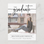 Carte postale simple et moderne (Devant)