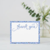 Carte Postale simple Forget-me-not-Merci (Debout devant)