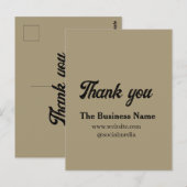 Carte Postale Simple merci ajouter des détails sur le nom de l'e (Devant / Derrière)