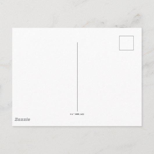 Carte Postale Simple Merci Harry Potter (Dos)