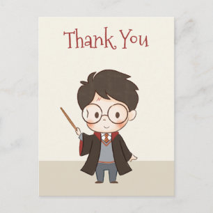 Carte Postale Simple Merci Harry Potter
