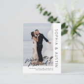 Carte Postale Simple Note Modifier la couleur Enregistrer la dat (Debout devant)
