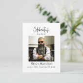 Carte Postale Simple Photo de sympathie funéraire Mémorial (Debout devant)