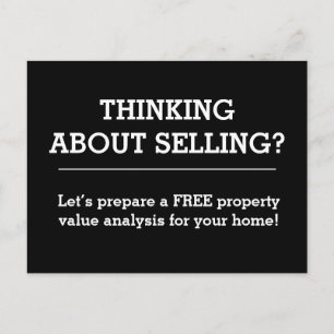 Carte postale simple pour l'immobilier