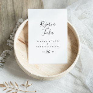 Carte Postale Simple Reserva la Fecha