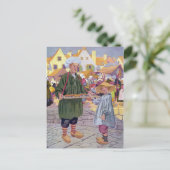 Carte Postale Simple Simon et Pieman à la Foire (Debout devant)