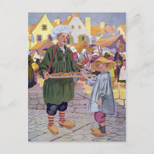 Carte Postale Simple Simon et Pieman à la Foire