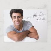 Carte Postale Simple texte sombre Save the Date Graduation (Devant)