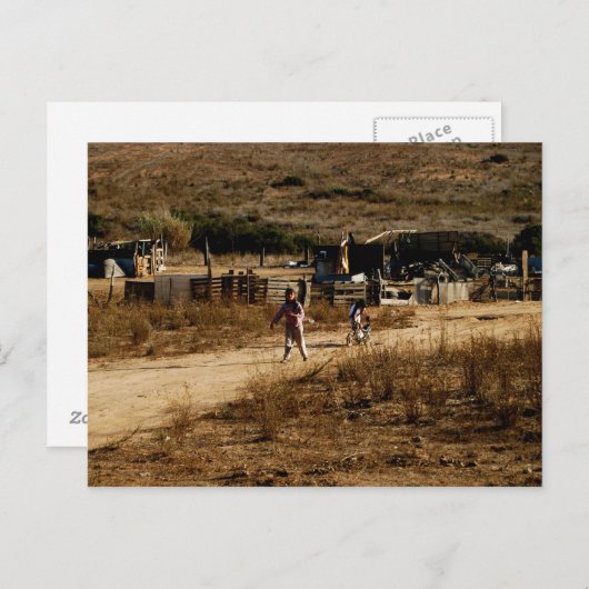 Carte postale simple Walk (Devant / Derrière)