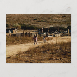 Carte postale simple Walk