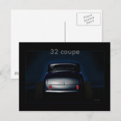 Carte Postale Simplement Hot Rod, 32 coupé (Devant / Derrière)