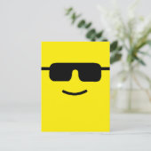 Carte Postale Simples Cool Taches Jaunes (Debout devant)