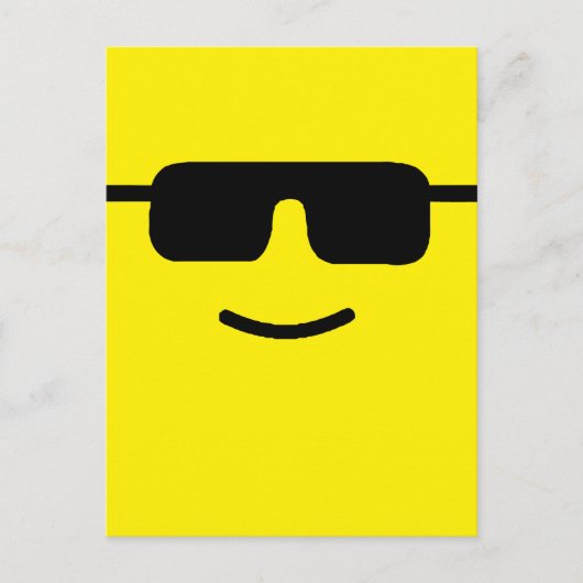 Carte Postale Simples Cool Taches Jaunes (Devant)