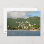 Carte Postale Simpson Bay St. Martin (Devant / Derrière)