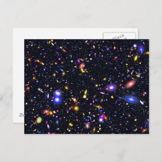 Carte Postale Simulation du télescope spatial James Webb - Pop A (Devant / Derrière)