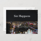 Carte Postale Sin Happens (Devant / Derrière)