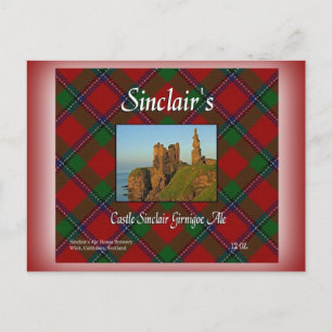 Carte Postale Sinclair's Castle Sinclair Girnigoe Ale