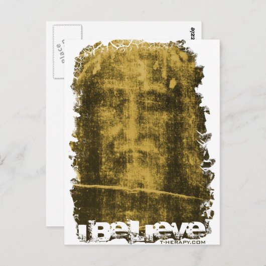 CARTE POSTALE SINDONE (Devant / Derrière)