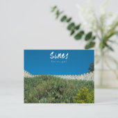 Carte Postale Sines Castle Wall - Portugal (Debout devant)