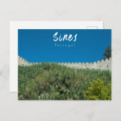 Carte Postale Sines Castle Wall - Portugal (Devant / Derrière)