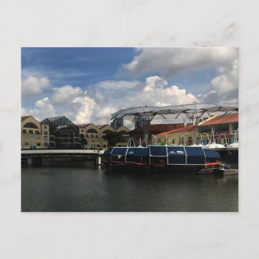 Carte postale Singapore Clarke Quay #2 (Devant)