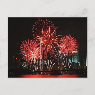 Carte Postale Singapore Fireworks Festival 1