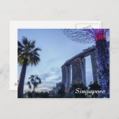 Carte postale Singapore Marina Bay Sands (Devant / Derrière)