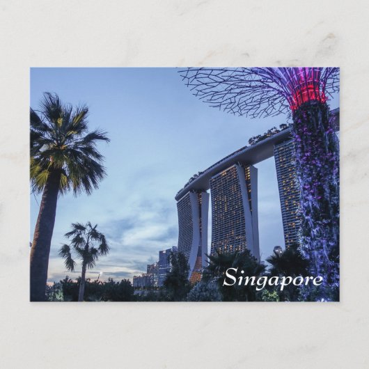Carte postale Singapore Marina Bay Sands (Devant)