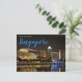 Carte Postale Singapore Postcard (Debout devant)