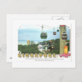 Carte Postale Singapore Resort World Sentosa (Devant / Derrière)