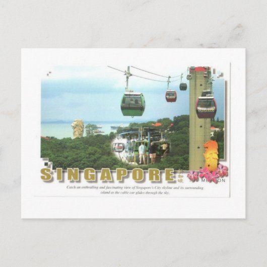 Carte Postale Singapore Resort World Sentosa (Devant)
