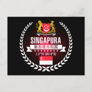 Carte Postale Singapour
