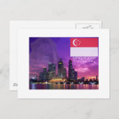 Carte Postale Singapour (Devant / Derrière)