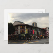 Carte postale Singapour Chinatown #1-2 (Devant / Derrière)