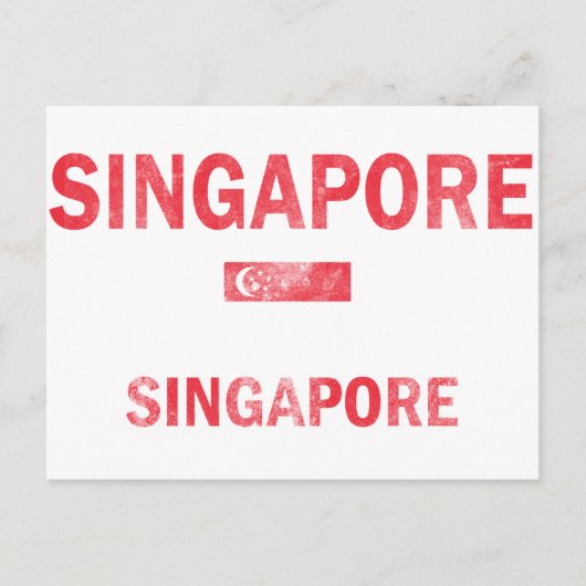 Carte Postale Singapour Designs Singapour (Devant)