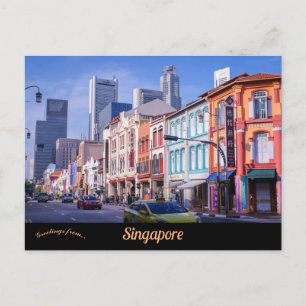 Carte Postale Singapour vue