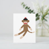 Carte Postale singe (Debout devant)