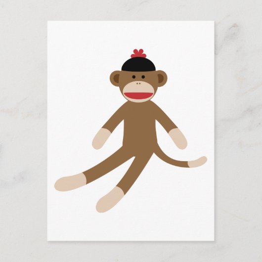 Carte Postale singe (Devant)