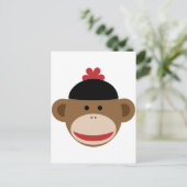 Carte Postale singe (Debout devant)