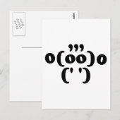 Carte Postale Singe (Devant / Derrière)